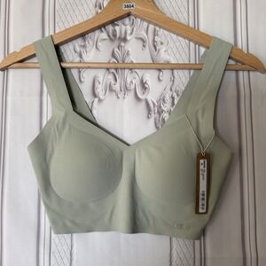 Skims Naked Plunge Longline Bra in Talc Size XS NWT